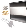 29.5 X 29.5 Inch Stainless Steel Range Hood Wall Shield