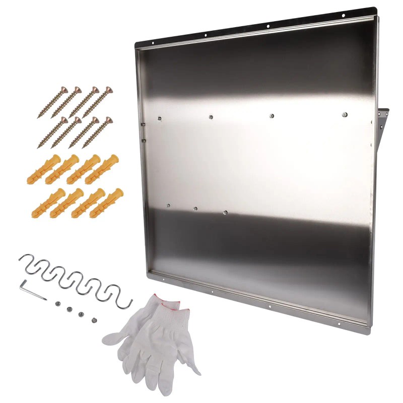 29.5 X 29.5 Inch Stainless Steel Range Hood Wall Shield