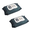80 sheets of cleansing tissue (2 packs) Face wash wet tissue Makeup tissue