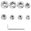 8-Piece Depth Stop Ring Set, Positioner Ring Positioner, HSS Locator