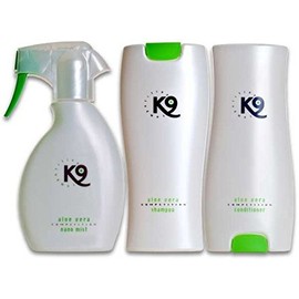 K9 Competition Set – 1x 300ml K9 Competition Aloe Vera Dog Shampoo 300 ml K9 Competition Aloe Vera Conditioner + 1x 250ml Aloe Vera K9 Competition Nano Mist