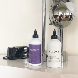 Alcôve - Hydrating Shampoo & Conditioner Duo - All Hair Types - Sulfate-Free - Moisturizing & Nourishing - With Evening Primrose Oil - Mango Extract - Argan Oil - Anti-Frizz - Color-Safe - 10oz
