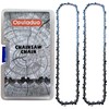 Opuladuo 2PC 14 Inch Chainsaw Chain for WORX WG305.1 WG305,