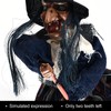 Blue Hanging Horror Witch Decorative Voice Control Hanging Prop Decoration