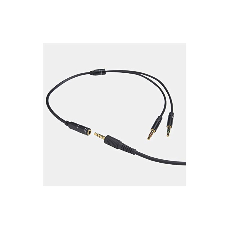 SOUND WARRIOR Audio Converter Cable 3.5mm 4 Pole Stereo Female