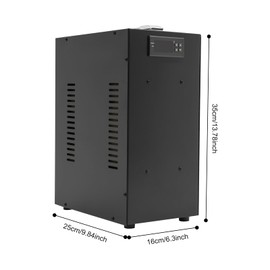 RocoReny 40L/10.57Gal Aquarium Chiller, 150W Aquarium Water Chiller with LCD Display, Fish Tank Water Chiller w/Quiet Design Refrigeration Compressor ＆ Water Tube for Coral Jellyfish (40L/10.57Gal)