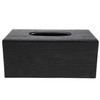 Tuperoymse Tissue Box Wood Rectangular Tissue Box Natural Wood Tissue