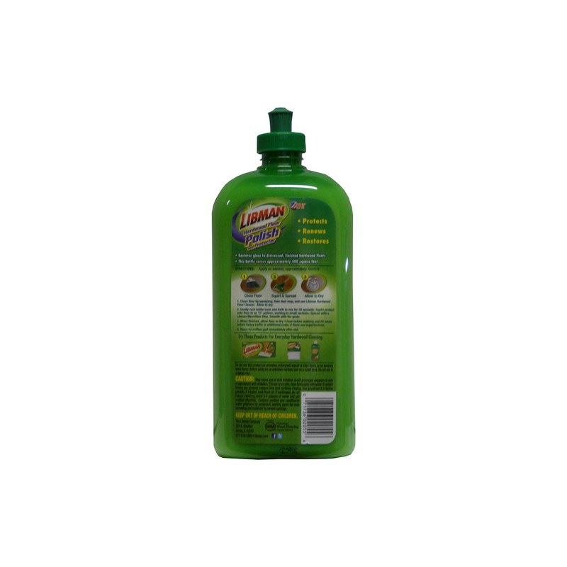 Libman 2055 Hardwood Floor Polish, 24-Ounce
