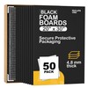 Black Foam Board 20x30 Presentation Foam Board, Acid Free Mounting