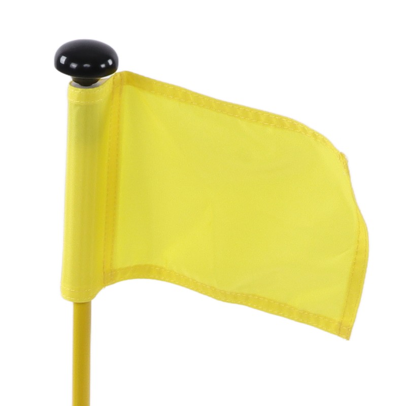 Practice Golf Hole Pole Cup Flag Stick Detachable 2 Section