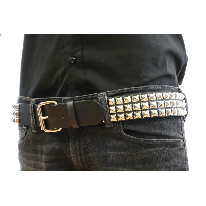 Funk Plus Snap On Three Row Punk Rock Star Metal