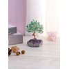 Top Plaza Green Aventurine Crystal Tree Healing Crystal Stone Wrapped
