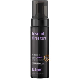 B.TAN Medium Dark Vegan Self Tanner with No Orange Tones 6.7 Fl Oz USA Made
