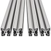 4PCS T Slot 4040 Aluminum Extrusion Profile 27.5'',European Standard Anodized