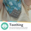 Nuby 100% Natural Cotton Muslin Bib - Bib with Teething