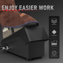 YESWELDER TIG Welding Foot Pedal Amp Control Pedal, Compatible with TIG-200P ACDC TIG-205P YWT-200DC and other machines with 5-pin torch control