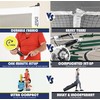 Pickleball Net System Lightweight Collapsible Frame and Portable Carry Bag