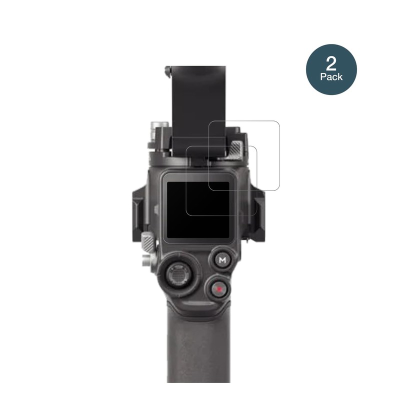 dipos I 2x Displayschutz 9H matt kompatibel mit DJI RS