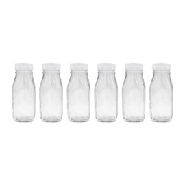 Shenandoah Homestead Supply 12 oz. Glass Bottle with Screw On Cap (6 pack)