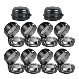 Housoutil 10 Piezas Cubiertas De Perilla De Estufa De Seguridad Para Bebés Cubiertas De Perilla De Horno De Gas Tapa De Perilla De Estufa Cerraduras De Protección Para Seguridad Infantil