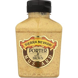 Sierra Nevada Porter & Spicy Brown Mustard, 9 oz Sqz (6 Pack)
