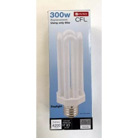 Utilitech E-39 BASE 300w # 0933409 CFL Replacement Daylight Bulb Non Dimmable