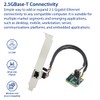 IO CREST 2.5 Gigabit Ethernet Mini PCI-E Network Controller Card