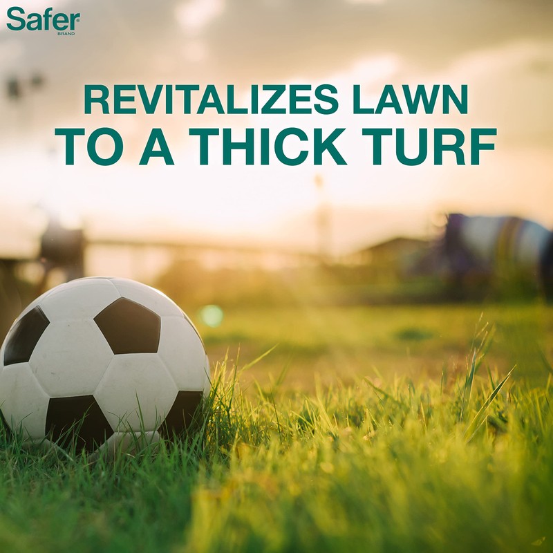 Safer Brand 9335SR Lawn Restore Natural Lawn Fertilizer - Non-Burning