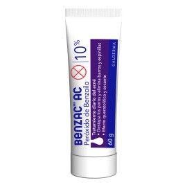 Benzac Gel Peróxido Benzoilo 10% Elimina Acné Puntos Negros