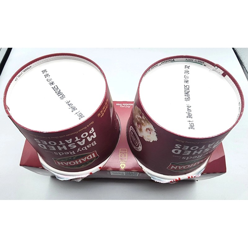 Idahoan Baby Reds Instant Mashed Potatoes Single Serve 2 Bx