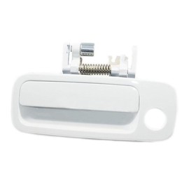ADVANCE IGNITION Front Left Driver Side Outside Door Handle Compatible with Toyota White 00-04 Avalon 040 2000 2001 2002 2003 2004