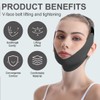 MKVZIYE V Face Masks, V-Shaped Chin Face Tightening Band, Suitable