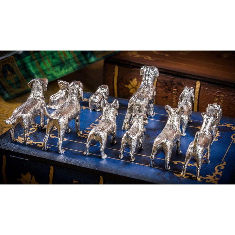 Border Terrier Made in UK Artistic Style Dog Figurine Collection