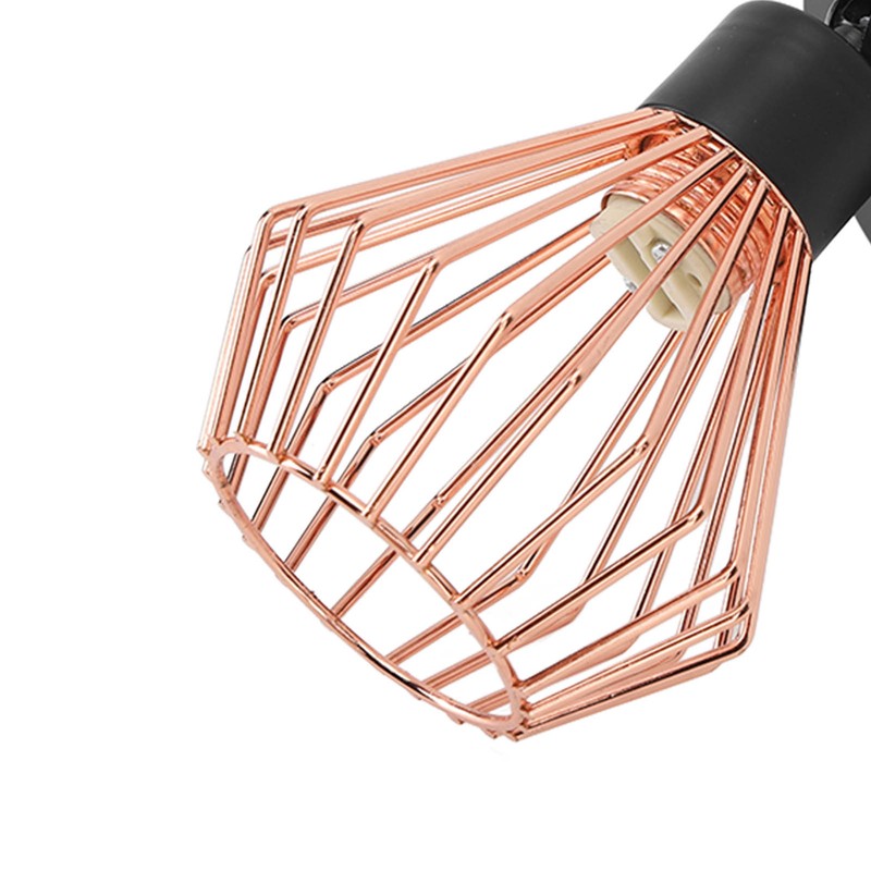 Wall Mounted Lamp Holder 180 Degrees Adjustable Metal Wall Lamp