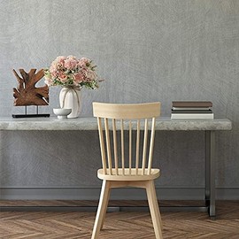 Peonías Artificiales en jarrón, Ramo de Flores de peonía de Seda de hortensias Falsas con jarrón, decoración de arreglo de Flores sintéticas, Mesa del hogar, Comedor (Rosa)