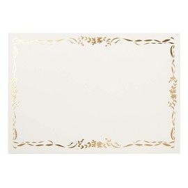Message Cards Gold Frame – Large (20 Pieces) NCG – C1 