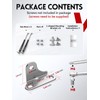 Vepagoo Gas Struts 15 Inch 45Lb/200N Shock with Brackets, RV