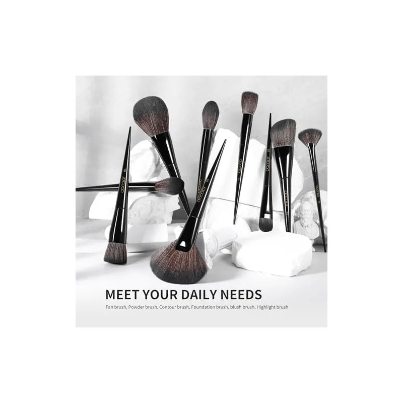 Docolor Juego De Brochas De Maquillaje Profesional, 30 De De