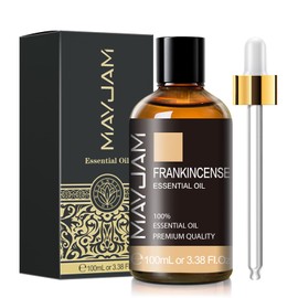 MAYJAM Frankincense Essential Oil for Meditation and Skin Care - Topical for Mature Skin and Irritation - Diffuse for Inner Peace - Pure Therapeutic Grade Frankincense Oil for Aromatherapy -100ml