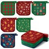 Bencailor 12 Pcs Pot Holders with Pocket Kitchen Hot Potholders