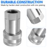 Cplbrb 1/4" Ag ISO 7241-A Hydraulic Quick Connect Tractor Couplers