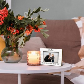 Foyoulame Nephew Gifts Picture Frame 4x6, To My Nephew Gifts from Aunt Wooden Picture Frame, NephewsGifts from Uncle Aunt Auntie, You Stole My Heart Decorative Photo Frames for Table Desk Decor