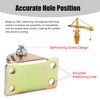 Pulley for Ropes, 6 Pieces V-Groove Roller Wheel, Heavy Duty