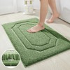 HOMEIDEAS Bathroom Rugs Sets 2 Piece, Extra Soft and Absorbent