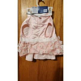 Top Paw Lg Dog Dress & Headband Wedding Attire, Easter Dress FREE Bandana NWT