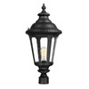 zeyu Exterior Large Post Light Fixture, 25.6 Inch Outdoor Pole