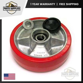 Aftermarket Pallet Jack Steer Wheel Assy for Clark CJ55 CJ-55 Poly on Aluminum CL 1808270-HD