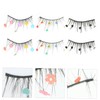 Beavorty Sequin False Eyelashes Glitter Lashes for Cosplay Makeup Natural