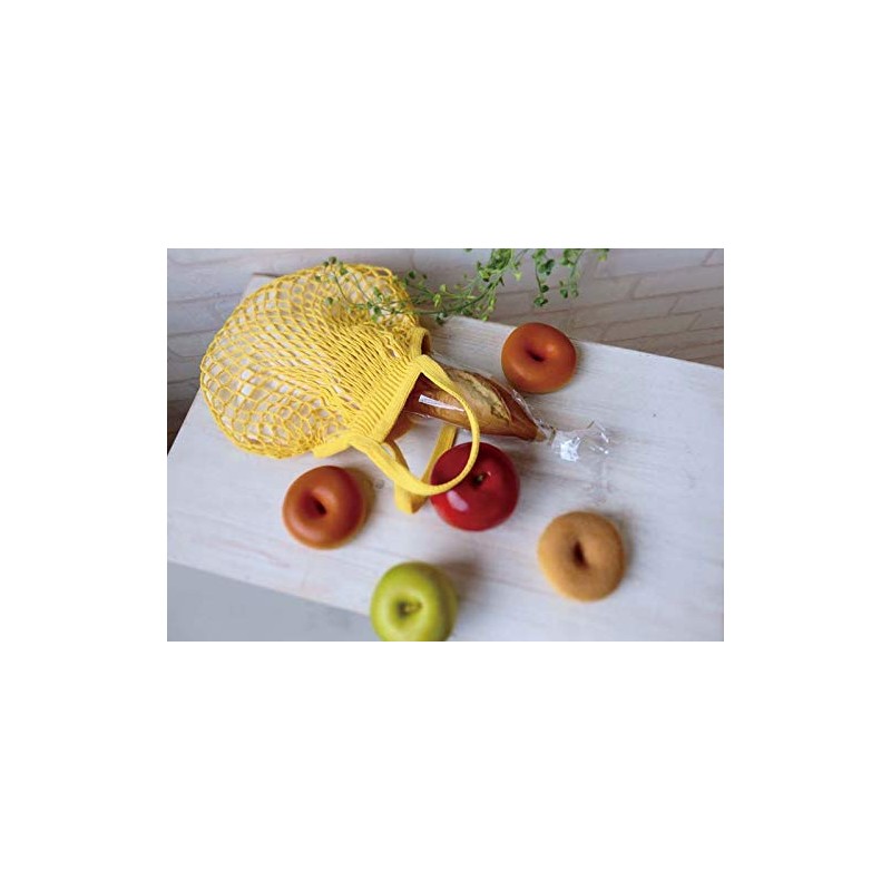 Maruwa Boeki Mini Tote Mesh Bag Blue Gray