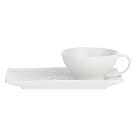 La Porcellana Bianca - Florentina Tea Cup - Glasses and Cups - Ceramic - 180 cc, Diameter 10, 12 x 10 x H 5 cm